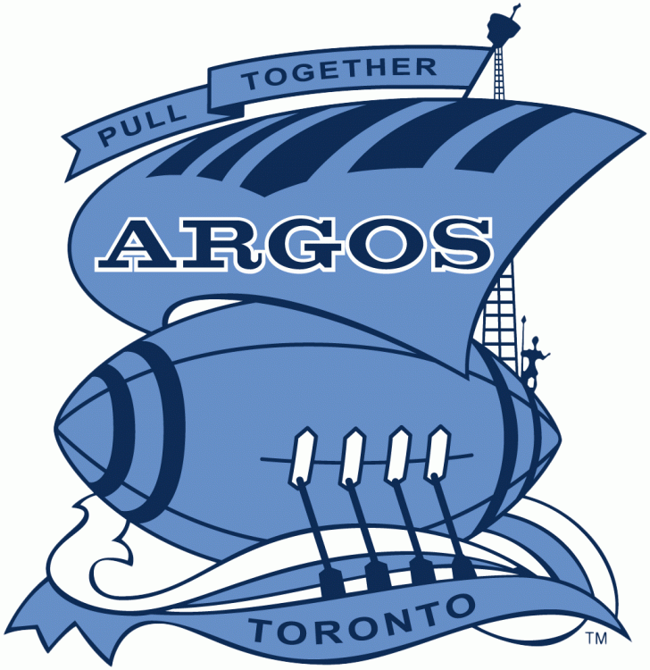 toronto argonauts 1956-1975 primary logo t shirt iron on transfers